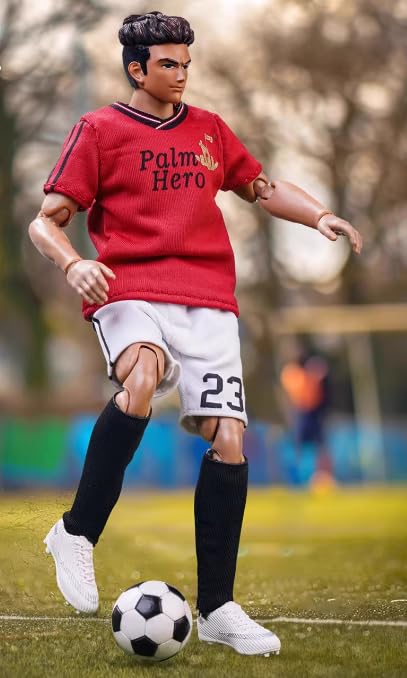 サッカー　記念品　海外　2012 Amazon.co.jp: [AC]DID 1/12 SF80007 サッカー選手 赤チーム