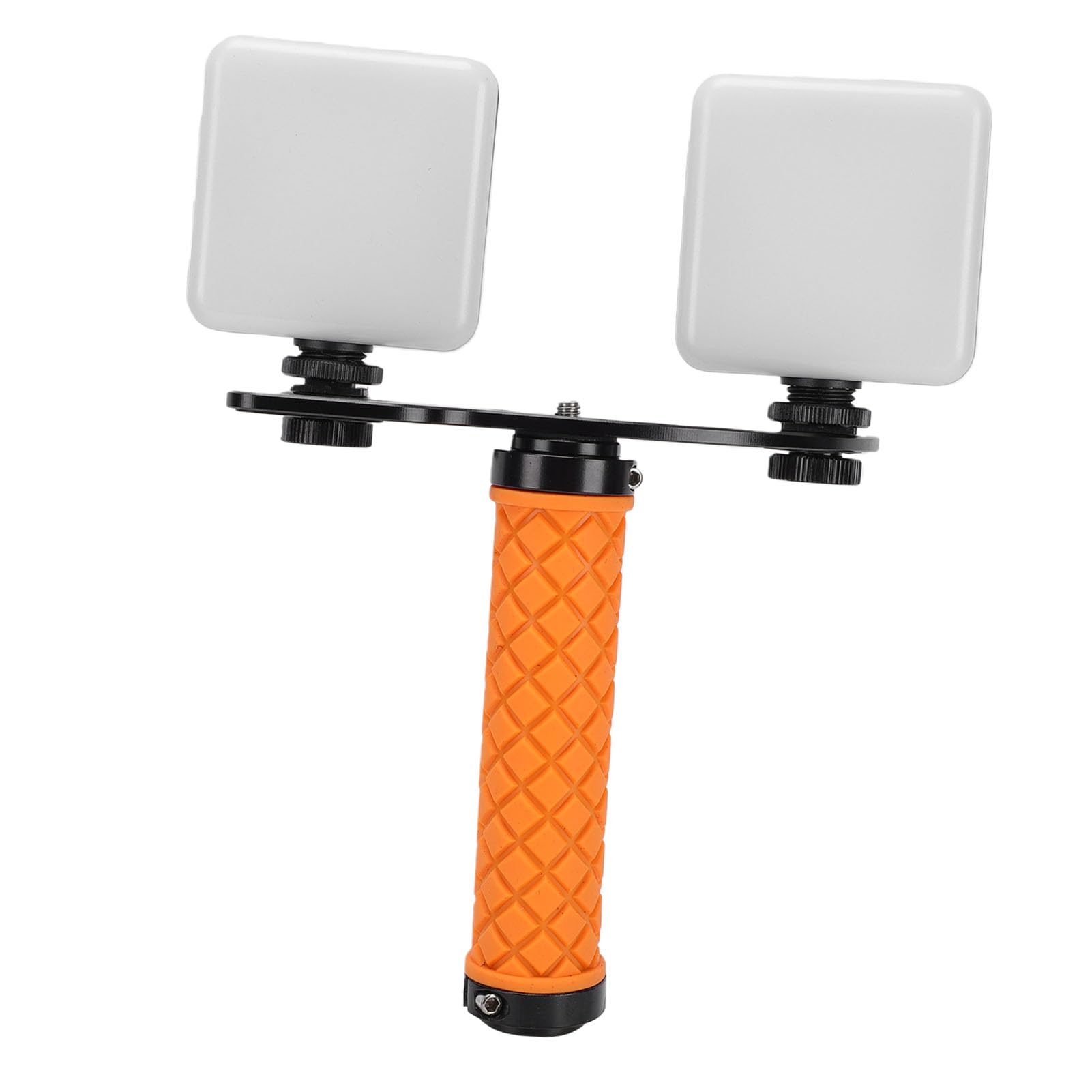 Dimmable 2PCS Video Light with Stand and Phone Clip, Compact Selfie