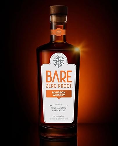 Miniatura 2 de BARE Zero Proof® Whisky Bourbon - Bourbon sin alcohol con notas de roble, vainilla y caramelo, ideal para cócteles excepcionales a prueba cero,