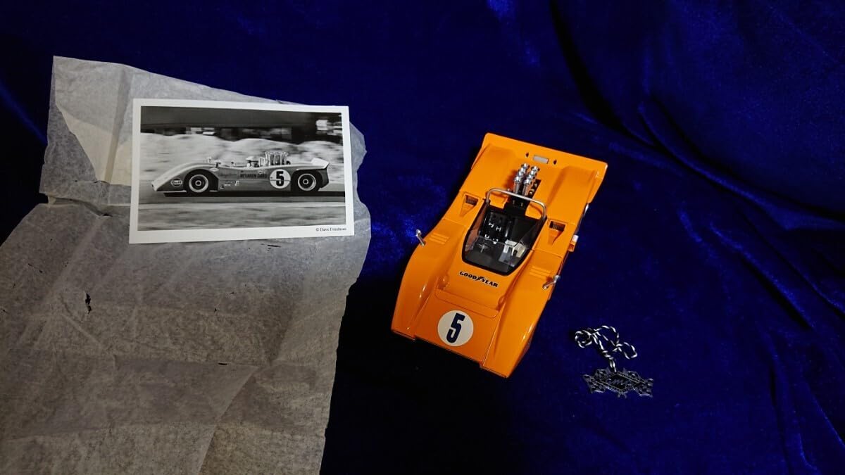 GMP 1/18 マクラーレン M8A #5 デニス・ハルム 1968 優勝車 GMP