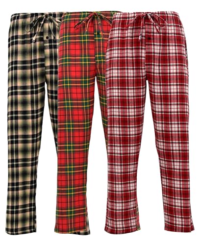Image of Andrew Scott Men's Flannel Drawstring Pajama Pants | Plush Flannel Fleece | Pockets | Drawstring