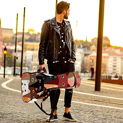 Hondank Housse de transport étanche pour guitare avec bandoulière réglable Motif pattes de chat, Multicolore 08, 42.9×16… - Les Beatles, Paul McCartney, John Lennon, RIngo Starr, George Harrison Hondank Housse de transport étanche pour guitare avec bandoulière réglable Motif pattes de chat, Multicolore 08, 42.9x16… – Image 7