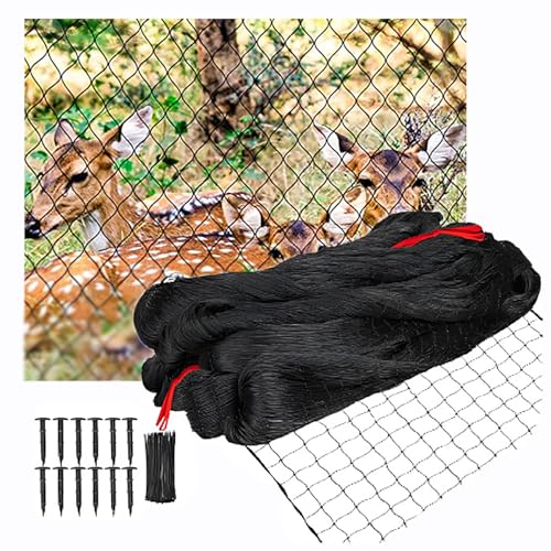 30x15m Malla Antipajaros，Red Antipajaros,Malla para Jardin,Rejilla Protectora de Balcón contra Aves y Hojas,Resistente al Desgarro, Red de Protección para Aves de Corral,Rejilla de 5x5 cm