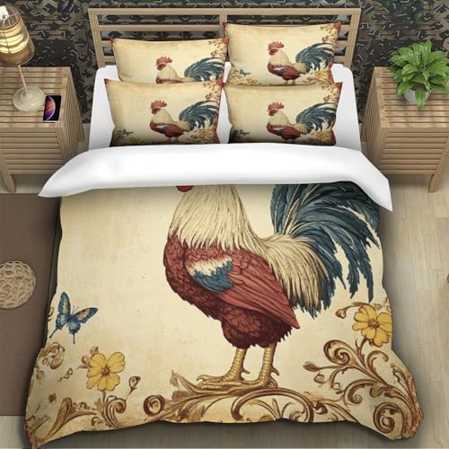 Housse de Couette Carte Ancienne 200x200 Lit Double Microfibre Voyage