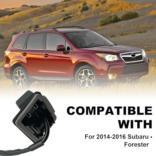 Image of PartsFlow Rear View Backup Camera Parking Assist Fits 2014 Subaru Forester for 2015 Subaru Forester for 2016 Subaru Forester Replace #590-925 86267SG000