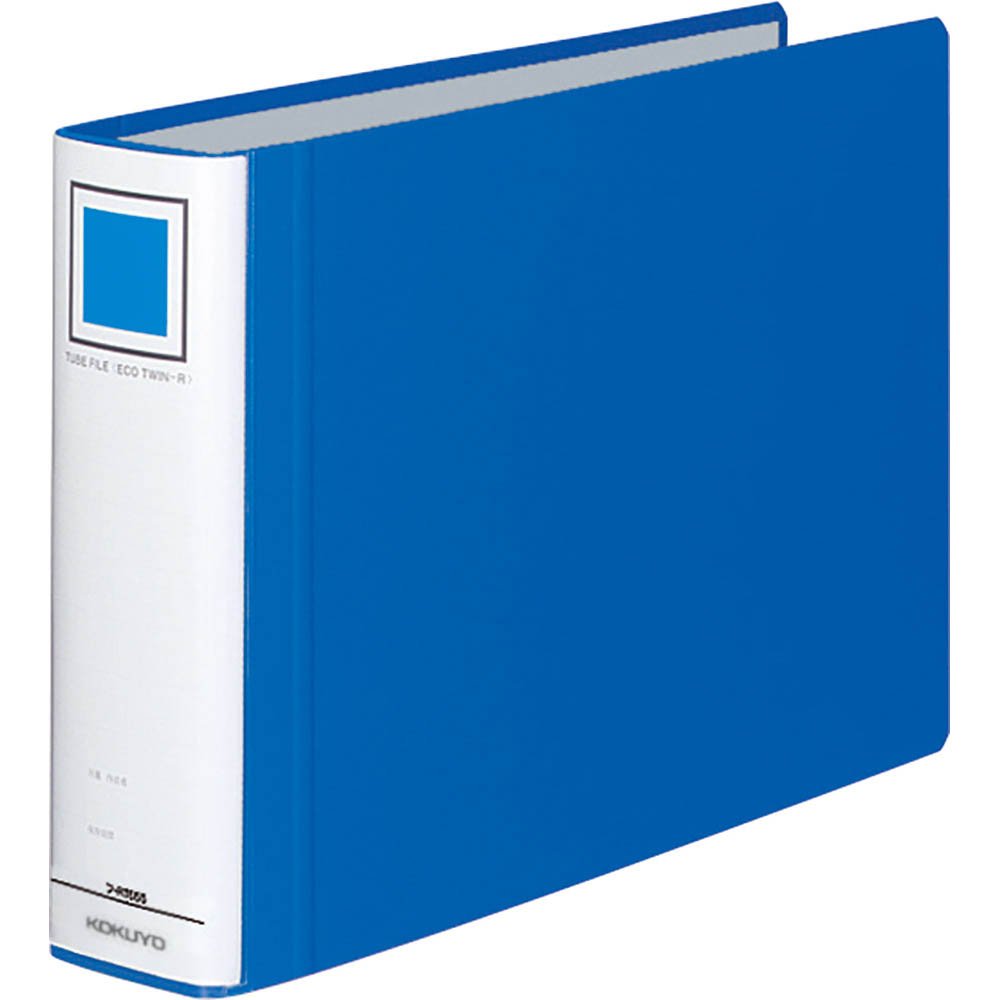Amazon | コクヨ パイプ式ファイル エコツインR(両開き) A4 2穴 500枚