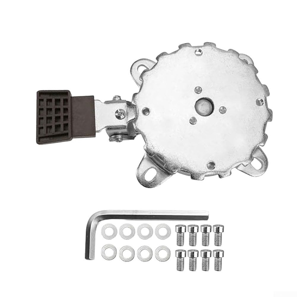 Base per ombrellone rotante a 360 gradi per supporto per ombrellone da patio, parte di ricambio in metallo, accessorio da giardino