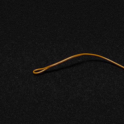 DECDEAL 1 M 30LB / 80LB Líder de Pesca Fio Líder de Linha com Anel Giratório Swivel Rápido Linha De