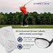 Strike Tape Driver Face Impact Tape. Right or Left Handed. 480 Residue-Free Driver Impacts. Ultra Thin, Easy Remove Driver Impact Stickers fit All Golf Club Drivers for Accurate Golf Swing Training