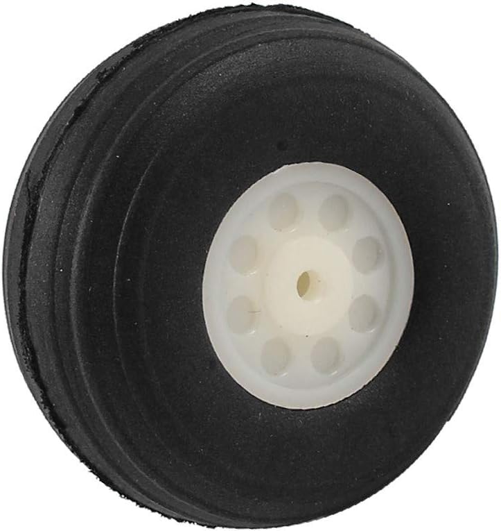 New Lon0167 1.5" Dia Featured RC Airplane DIY reliable efficacy Assembly Spare Parts Rubber Tire Wheel(id:af4 21 4d 7a1)