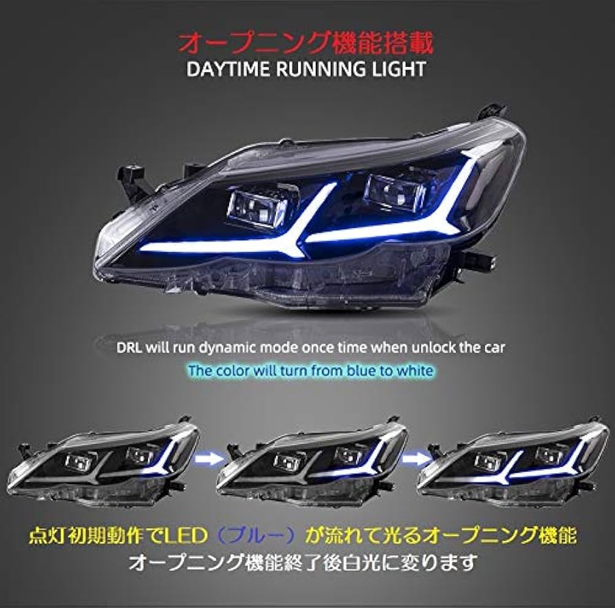 マークX130前期 社外ヘッドライト VLAND Amazon | VLANDトヨタ マークX GRX130 前期 ヘッドライト GRX133