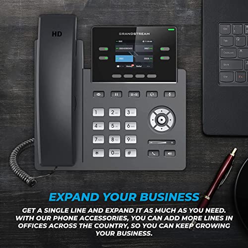 Real Mobile Business Phone System Subscription - Voip Home Office Landline With Voicemail - Expandable Lines - Has Caller Id, Voice Recorder, Call Forwarding - Pbx Telephone System, Colored Lcd Screen #TOP6