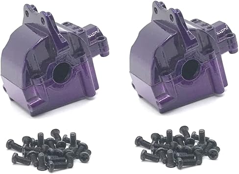 Metal Differential Gearbox Housing Cover for 144001 124019 124018 RC Car Upgrade Parts Accessories,2 pcs