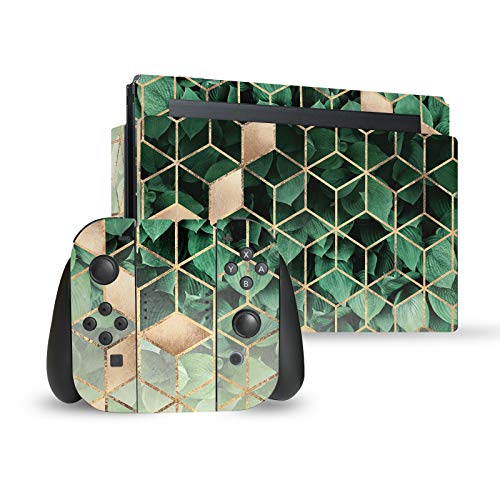 Vinyle autocollant de jeu Switch protection design feuilles cubes sticker console manette dock