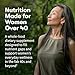 Garden of Life Multivitamin for Women 40 Plus, Organics Womens Vitamins, Hormone & Breast Health Support Blend, Vegan, 120 Tablets