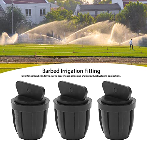 Haofy 20PCS 8/11 Hose End Plug with Lock, Connect Drip Irrigation Tubing, Stop Water At the End for Garden Beds Farms, Lawns - Image 2