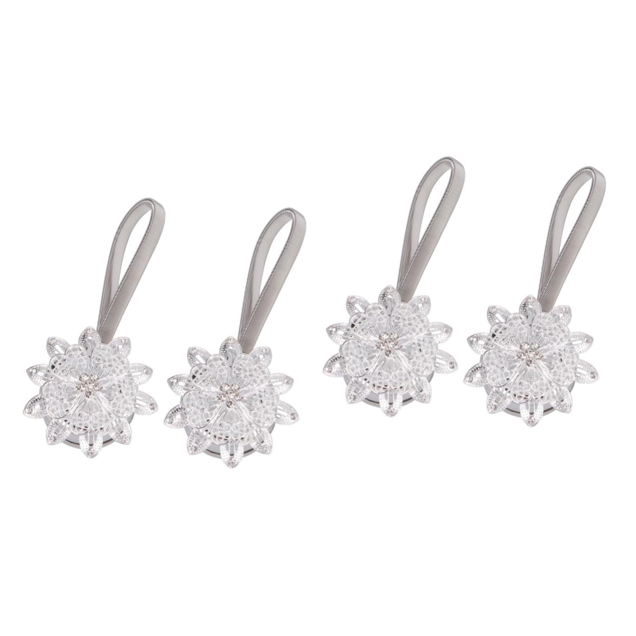 ABOOFAN Lot De 2 Embrasses Magnétiques pour Rideaux Faciles À Utiliser pour Les Espaces De Vie