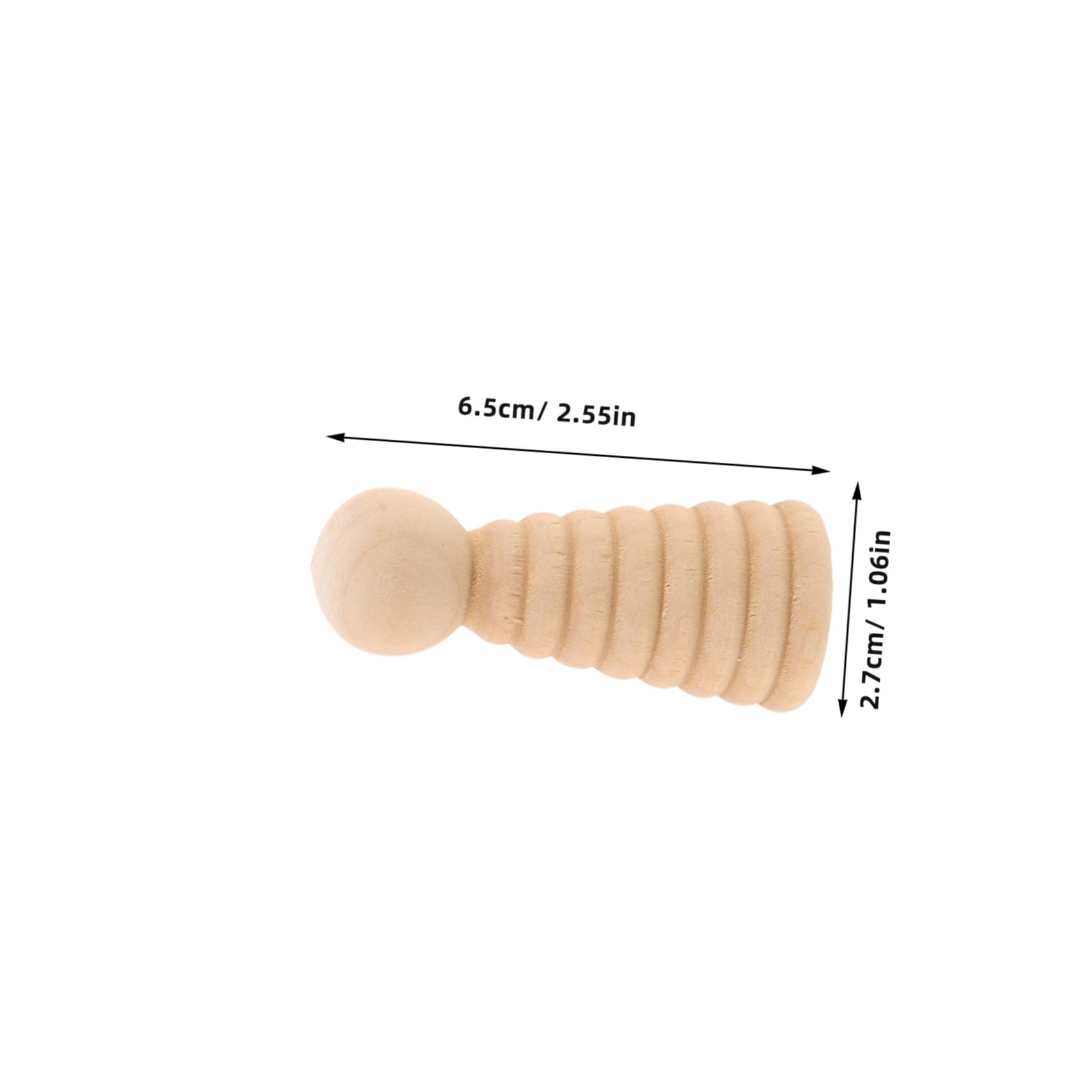 20 Piezas Figuras de Madera para Pintar Muñecos de Madera sin para Manualidades DIY con Superficie Lisa para Decoración y Creativos Casa y Escuela