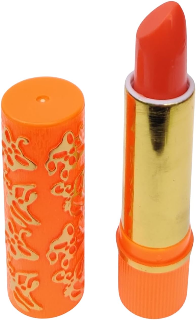 Moroccan Hare Color-Changing Lipsticks 24h Long-Lasting Stain PH Adapting Shades (Orange, Standard)