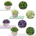 EKKONG Plantas Artificiales Suculentas Plásticas Flor pequeñas en Maceta para decoración del...