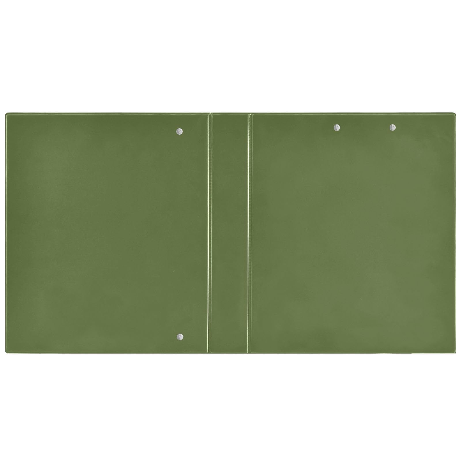 Raccoglitori per quaderni da 1,5 pollici verde oliva tinta unita