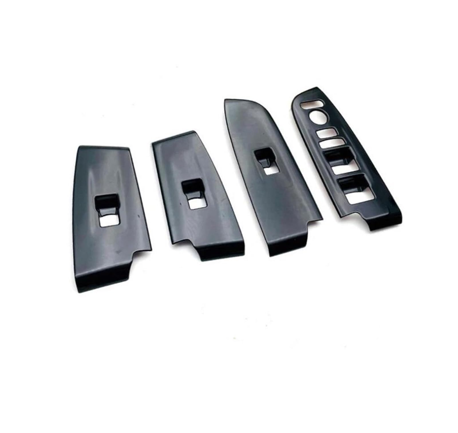 LHD RHD for Vezel for HR-V for E:HEV 2021 2022 2023 2024 Balck Window Lift Gear Shift Water Cup Panel Cover Trim ABS Interior Decal Trim(Right Hand Drive)