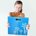 NUTRI FIT Weight Machine for Body Weight Machine Digital Bathroom Scale for Human Body Weight Measurement Extra Thick Weighing Scale with LCD Display, Blue, 180 Kilograms gallery image