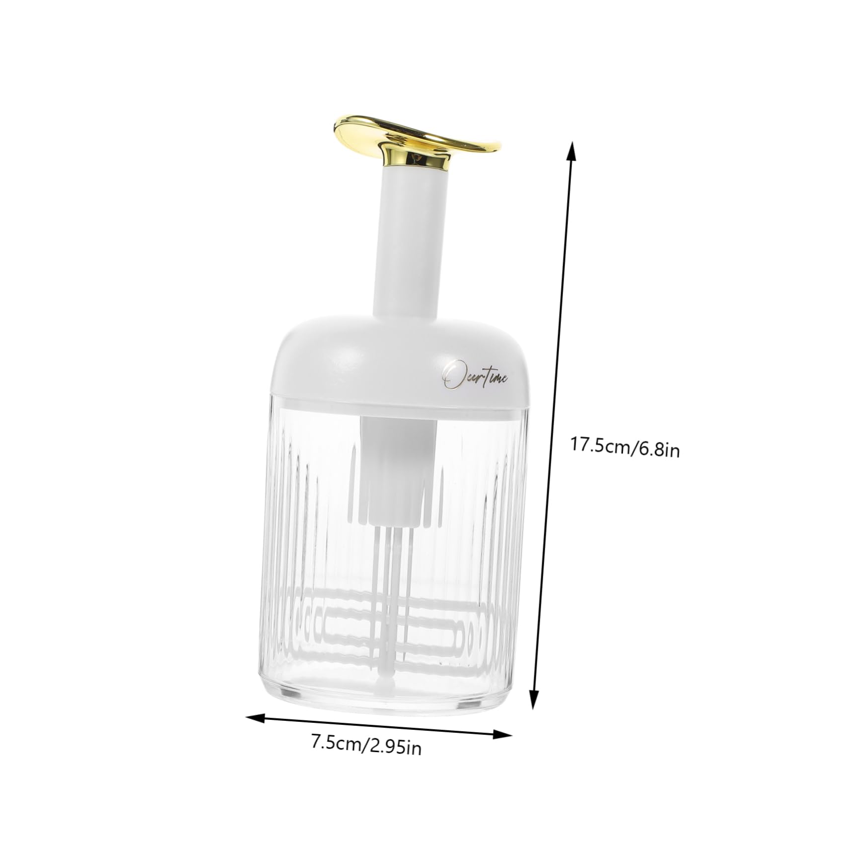 Beavorty face foam machine frother foaming bottle washing face foams cup facial bubble maker washing face bubble maker foam bottle abs shampoo to rotate white the bubble