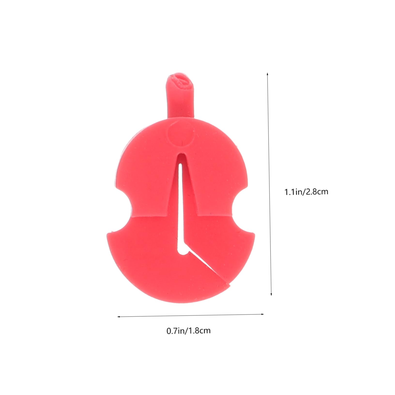 GOOHOCHY 4Pcs Practical Rubber Violin Mutes for Quiet Practice Durable Flexible Violin Silencers for Beginners and present Giving