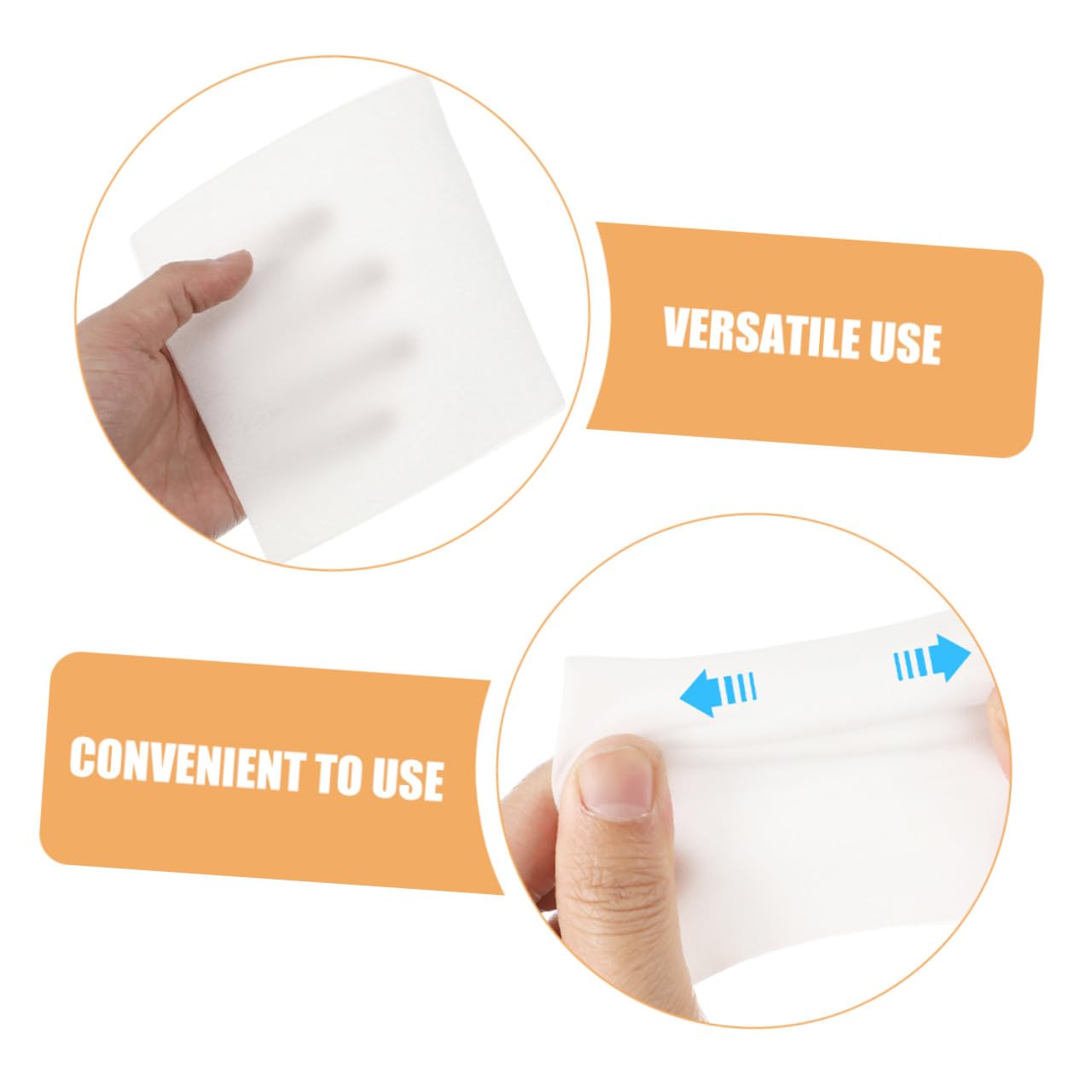 1200pezzi Carta Per Pulizia Lenti Senza Fibre Salviette Umidificate Per Occhiali Microscopi e Schermi Elettronici Assorbimento Eccezionale Di e Sporcizia Per Uso Multiplo