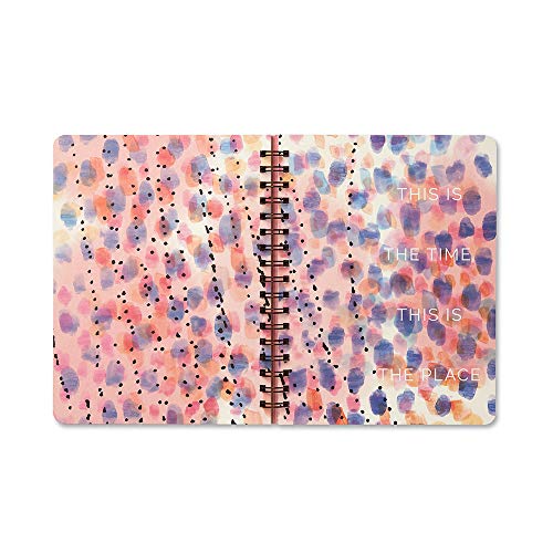 Compendium Spiral Notebook - Good Things Start Here — A Designer Spiral Notebook With 192 Lined Pages, College Ruled, 7.25”W X 9.25”H #TOP4