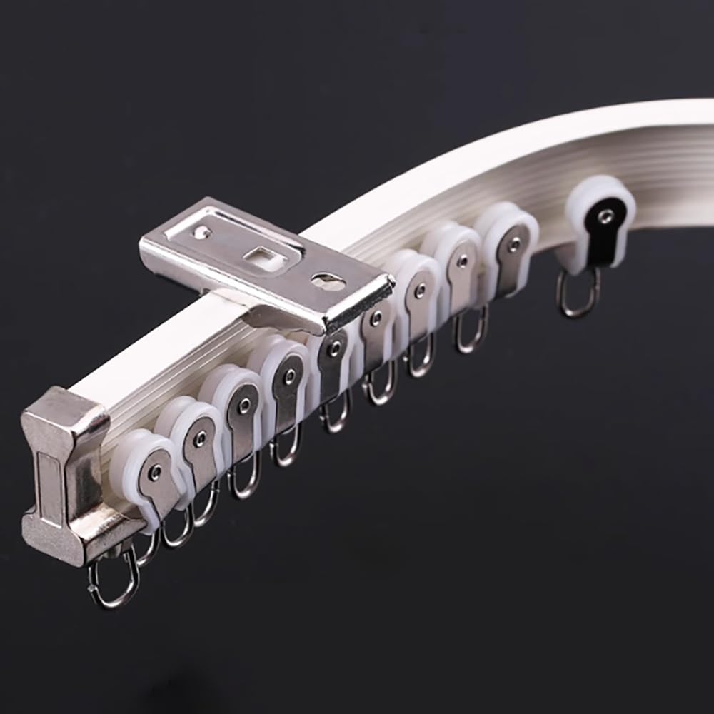 Tringle à rideau de plafond flexible 3,4 m pour résoudre le manque d'intimité en studio