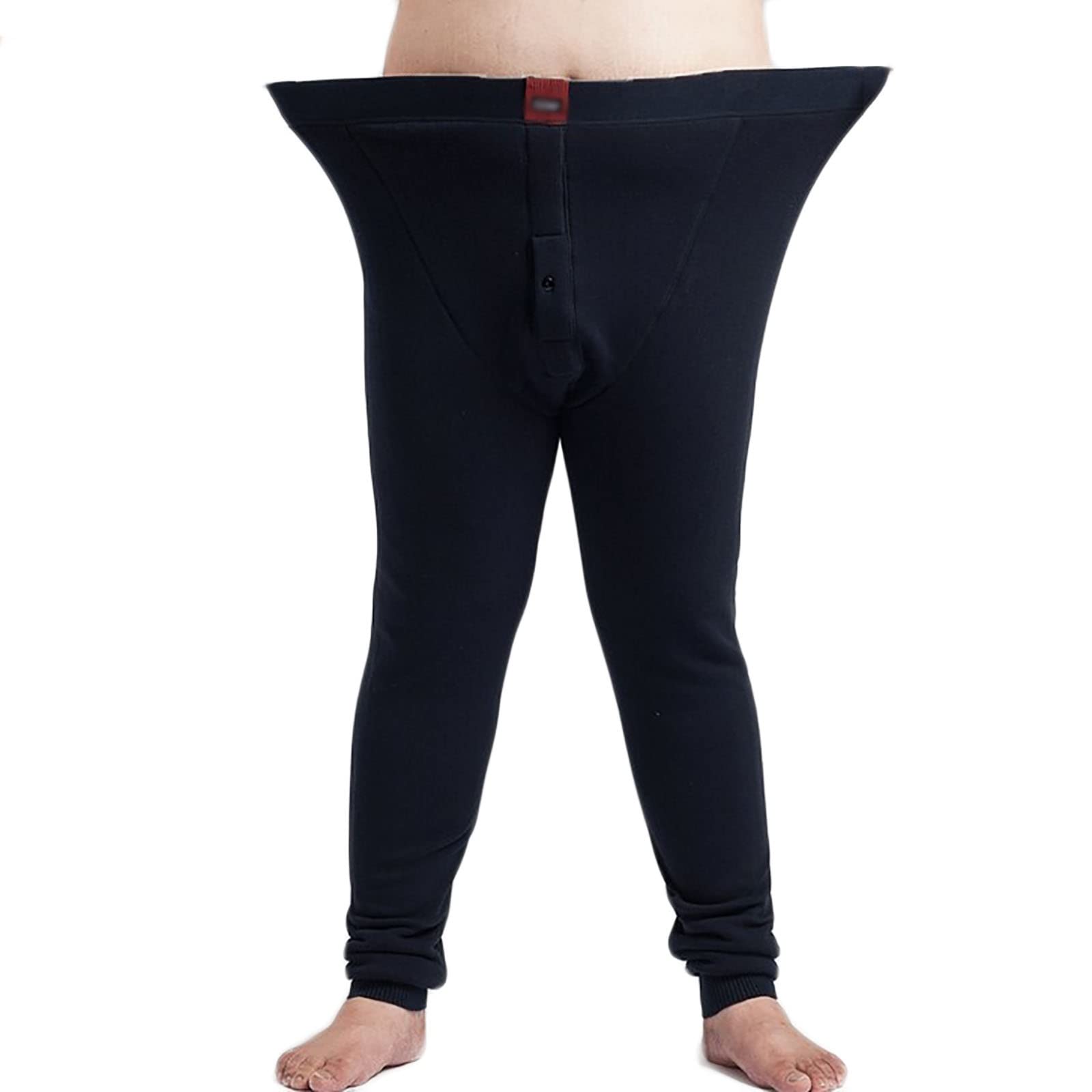 G&F Hombres Pantalones Térmicos Calzoncillos Largos Cálidos Capa Base Pantalones Interior Invierno