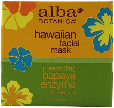 Alba BotanicaHawaiian Papaya Enzyme Facial Mask - 3 oz pack of - 1