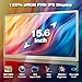 KEFEYA 15.6" Laptop Bildschirm Erweiterung für Alle Laptops 120% sRGB FHD 1080P Laptop Monitor Erweiterung Triple Portable Monitor mit Type-C USB HDMI Plug und Play für Mac, Windows, Chrome, Android
