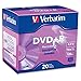 20pk Dvd+r 16x 4.7gb Branded Slim Case