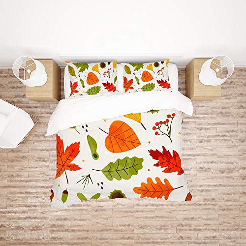 Parure de lit en polyester durable de qualité supérieure aux motifs de saison
