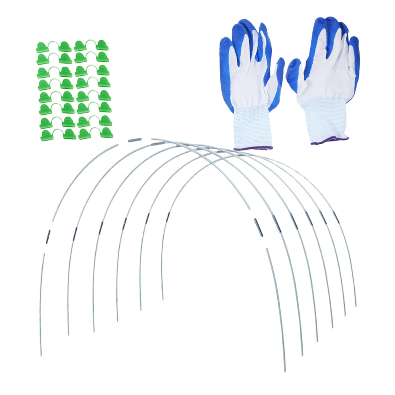 ibasenice Arceaux De Jardin pour Support De Couverture De Crochets Arqués De pour Tunnel De Plantation Supports De
