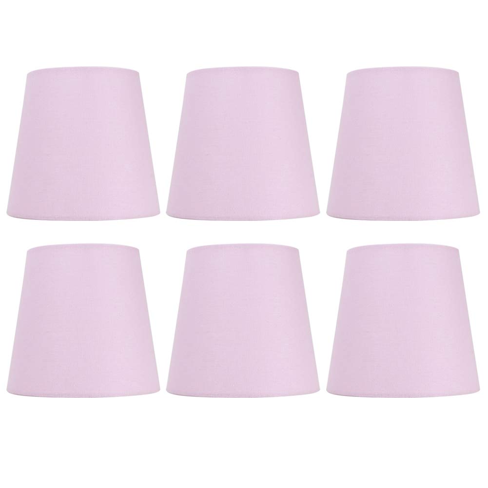 Modern Bell Chandelier Shades Set of 3 Clip on Lampshade for Wall Floor Pendant Lights Stylish Replacement Shade