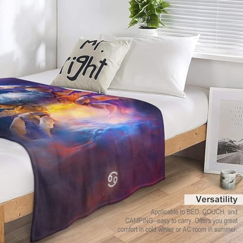 Couverture crabe pour des soirées cocooning confortables sur le canapé