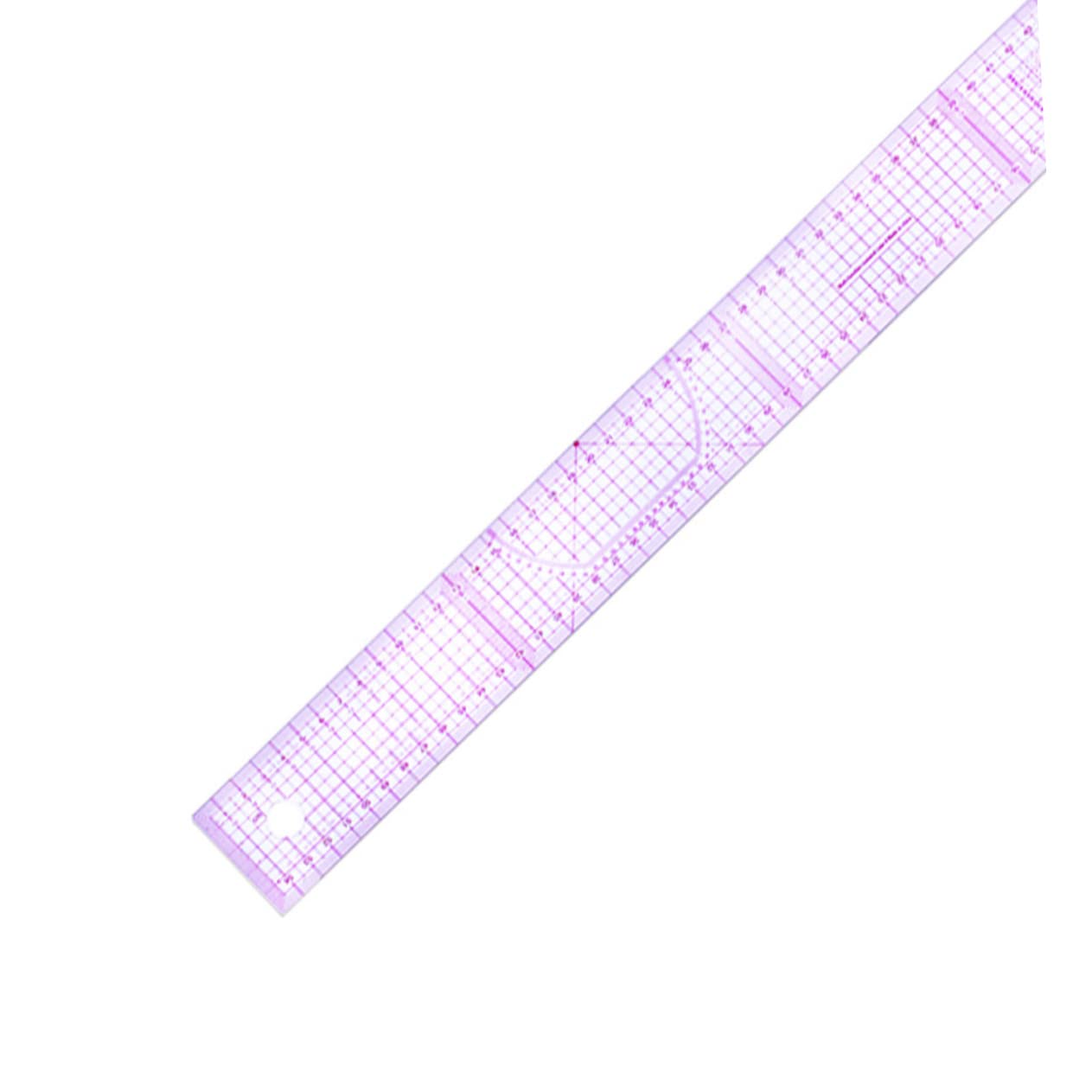 Sewing Measuring Rulers Tailor Clothing Curve Cutting Yardstick with Clear Scale Flexible for Pattern Making and Garment Design