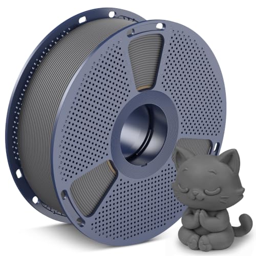 SUNLU Matte Grey PLA Filament 1.75mm, PLA Matte Filament 1KG