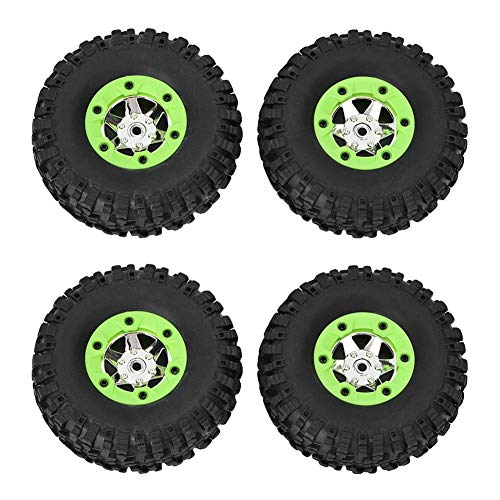 RC Car Tire, 1/12 RC Car Tires Wheel Model Spare Parts for Wltoys 12428 12423(4Pcs)