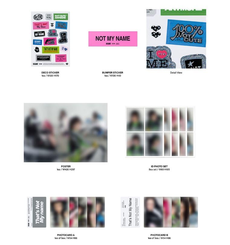 Amazon.co.jp: ILLIT - 1st SINGLE ALBUM [ NOT CUTE ANYMORE ] 韓国盤