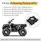 Mabutingti Aluminium Kühler Radiator & Kühlerlüfter passend für Polaris Sportsman 700 800 MV7 2004-2014 1240521 2410413