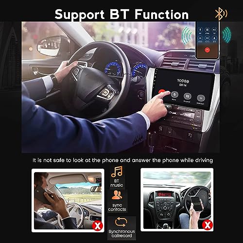 Radio para automóvil con Android 12 y GPS de 9 pulgadas adaptada para Mazda 5 8