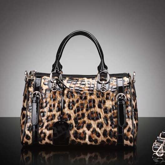 Luxury womens leather bags, fashion leopard womens bags, womens leather handbags, shoulder bags of senior designers4