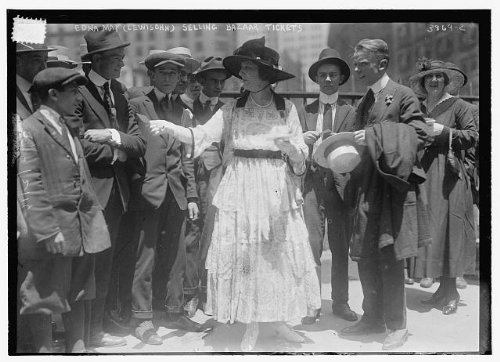 HistoricalFindings Photo: Edna May (Lewisohn) Selling Bazaar Tickets,Edna May Pettie,1878-1948,Actress