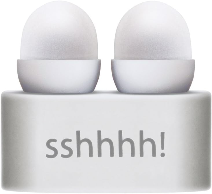 Sshhhh! Ear Plugs - Arctic White