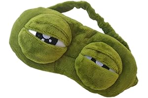 3D Frog Eye Sleep Mask: A Hoppy Way to Snooze Comfortably